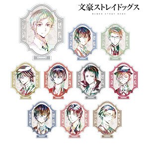 Bungo Stray Dogs Trading Ani-Art Acrylic Stand (Set of 10) (Anime Toy)