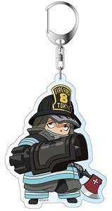Fire Force Big Key Ring Akitaru Obi (Anime Toy)