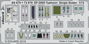 EF-2000 タイフーン 単座型 エッチングパーツ (レベル用) (プラモデル)