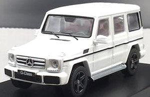 メルセデスベンツ Gクラス W463 (White) (ミニカー)