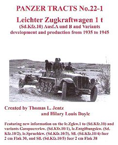 Leichter Zugkraftwagen 1t (Sd.Kfz10) and Variants (書籍)