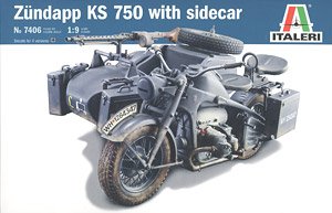 Zundapp KS750 with Sidecar (Plastic model)