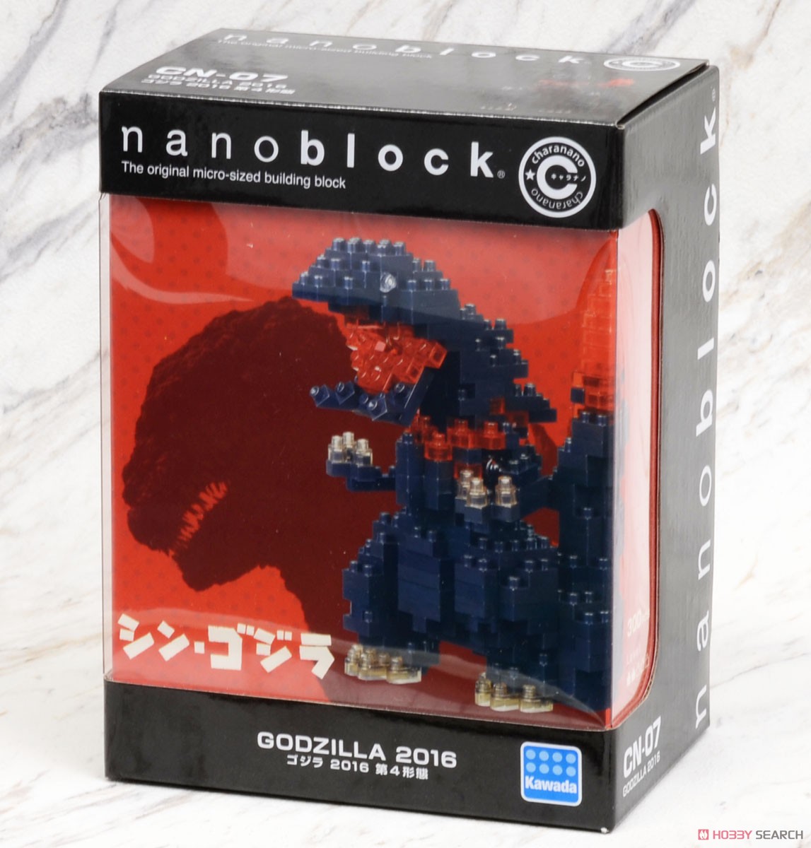 nanoblock キャラナノ ゴジラ 2016 第4形態 (ブロック) パッケージ1