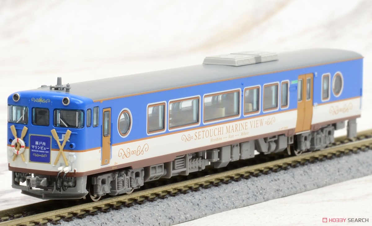 キハ47 瀬戸内マリンビュー 改良品 (2両セット) (鉄道模型) 商品画像2