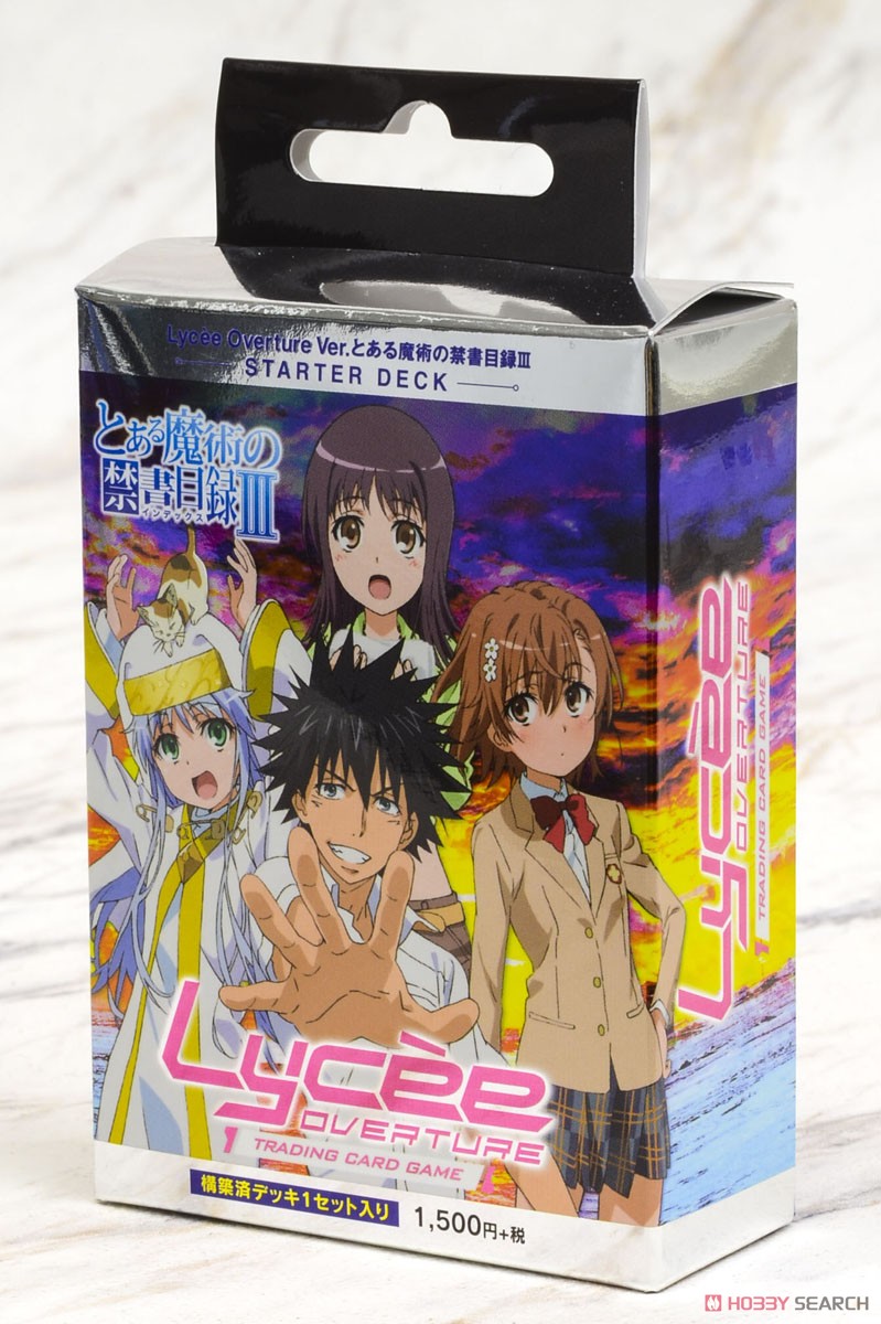 Lycee Overture Ver. A Certain Magical Index III Starter Deck (Trading Cards) Package1