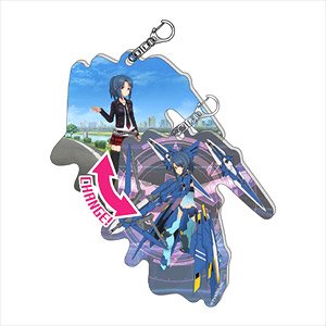 Alice Gear Aegis Changing Acrylic Key Ring Rei Takanashi (Anime Toy)