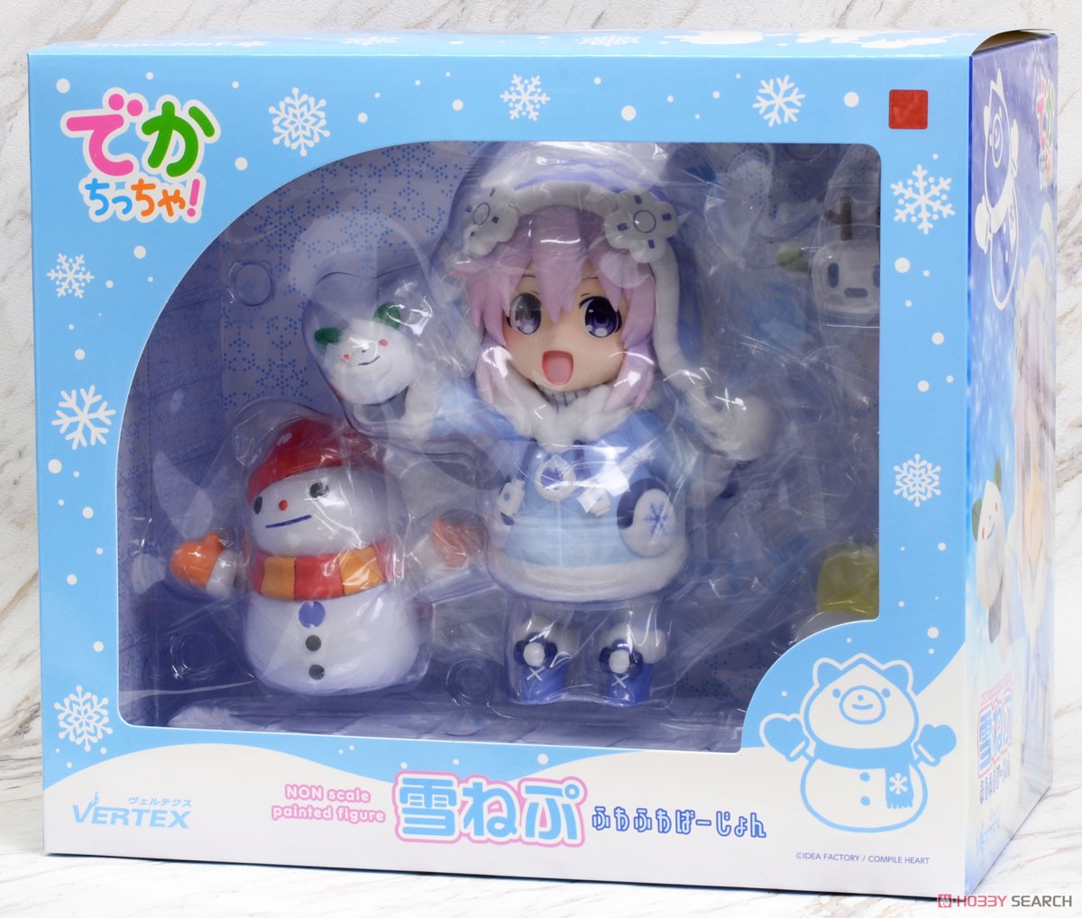 Dekachiccha! Snow Nep Fuwa Fuwa Version (PVC Figure) Package1
