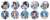 夢王国と眠れる100人の王子様 トレーディング缶バッジ (ブライダル2019 Ver.) (10個セット) (キャラクターグッズ) 商品画像1