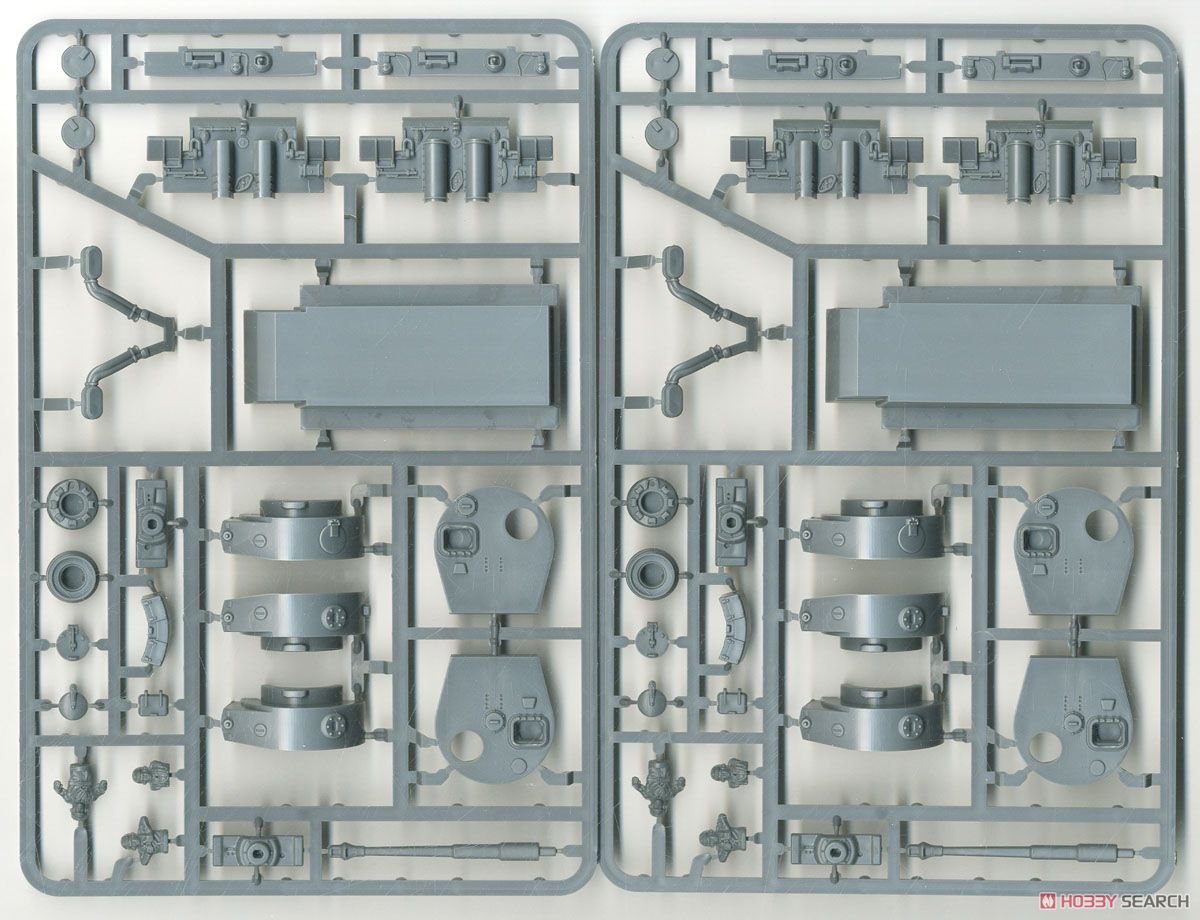 German Tiger I Tank (3 Kit) (Plastic model) Contents3