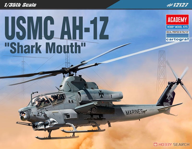 アメリカ海兵隊 AH-1Z ヴァイパー シャークマウス (プラモデル) その他の画像1