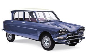 シトロエン Ami 6 1965 Ardoise ブルー (ミニカー)
