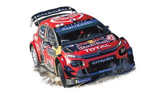 シトロエン C3 WRC 2019年ラリー・モンテカルロ 優勝 #1 S.Ogier / J.Ingrassia (ミニカー)