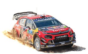 シトロエン C3 WRC 2019年ラリー・メキシコ 優勝 #1 S.Ogier / J.Ingrassia (ミニカー)