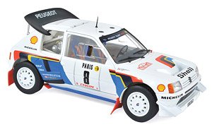 プジョー 205 T16 1986年ラリー・モンテカルロ Bruno Saby/J.F.Fauchille (ミニカー)