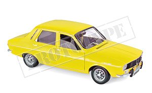 Renault 12 TS 1973 Yellow (Diecast Car)