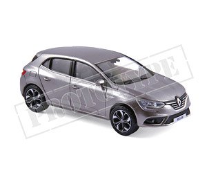 Renault Megane 2016 Titanium Gray (Diecast Car)