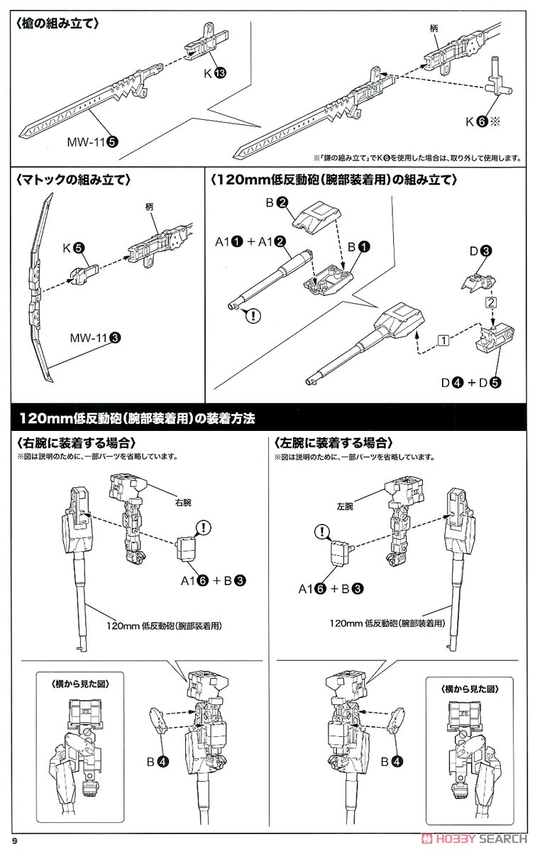 Type 34 Model 1 Jinrai (Plastic model) Assembly guide6