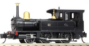 J.G.R. Steam Locomotive Type 160 (Late Type) (Unassembled Kit) (Model Train)