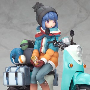 Rin Shima with Scooter (PVC Figure)