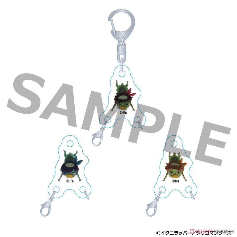 Sarazanmai Three Concatenation Acrylic Key Ring (Anime Toy) Item picture2