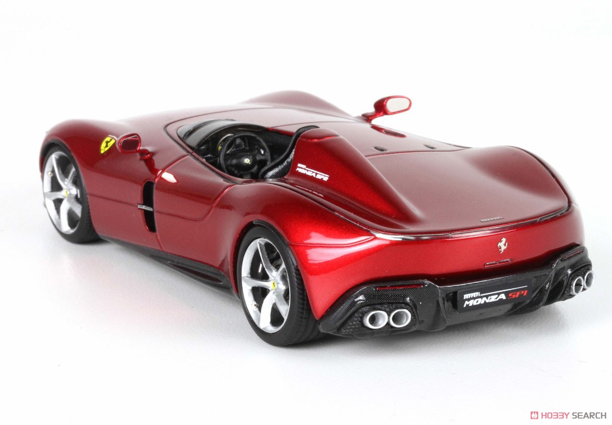 フェラーリ モンツァ SP1 メタリックレッド (ミニカー) 商品画像3