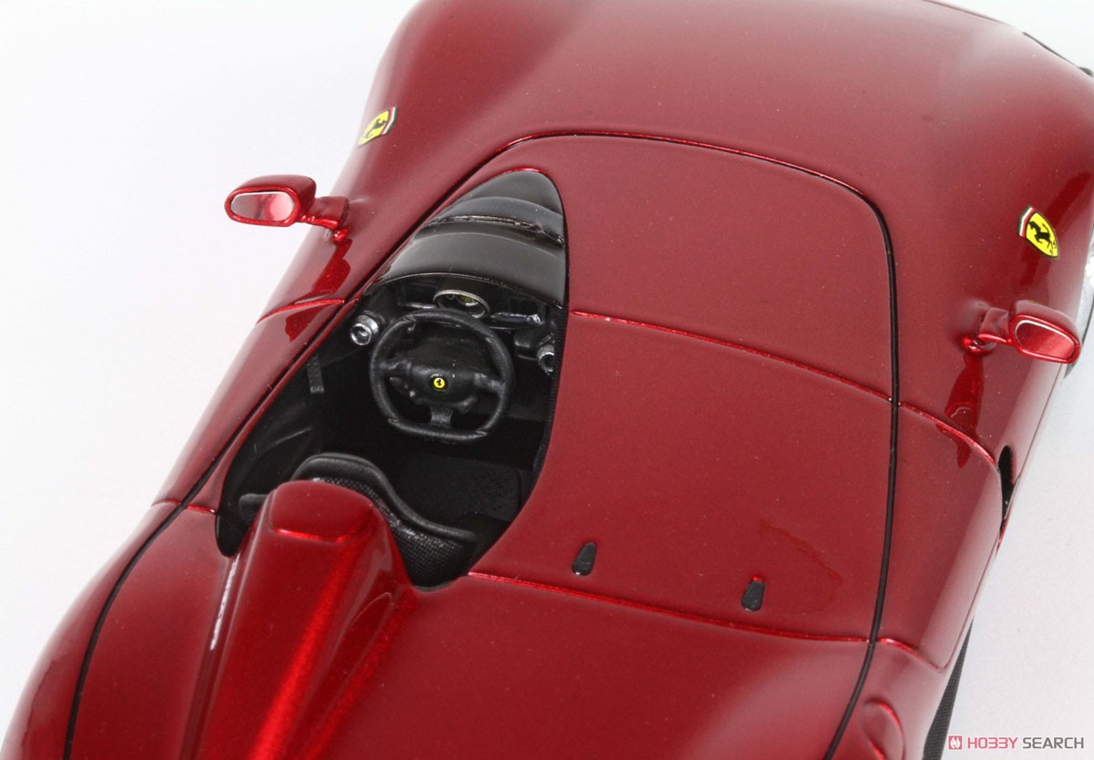 フェラーリ モンツァ SP1 メタリックレッド (ミニカー) 商品画像6
