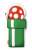 スーパーマリオ トラベル 折りたたみ傘用カバー (パックンフラワー) (キャラクターグッズ) 商品画像1