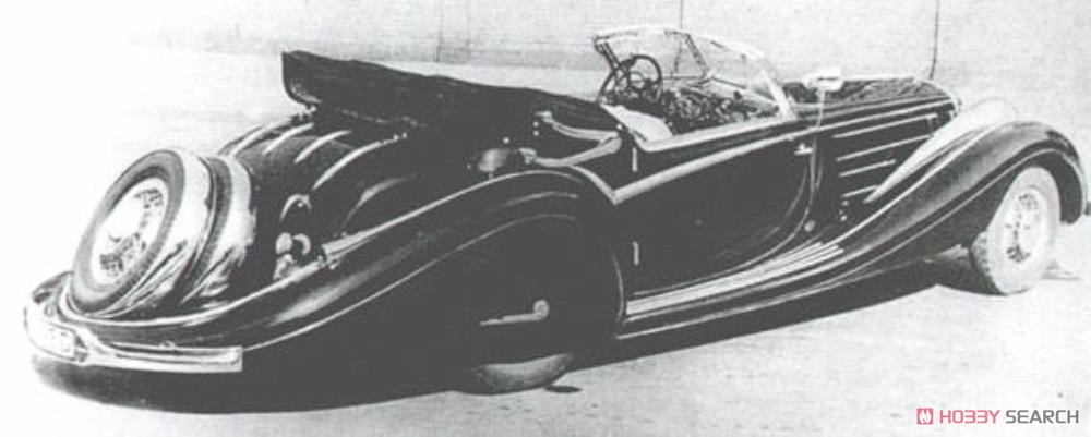ホルヒ 853 Voll & Ruhrbeck ロードスター 1938 ブラック (ミニカー) その他の画像1