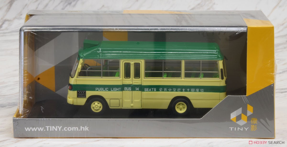 Tiny 1/43 三菱 ふそう ローザ (1984) 14-Seat グリーン (ミニカー) パッケージ1