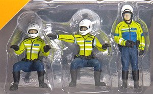 Tiny 1/43 FS07 Hong Kong Police Ride, Stand up Figure Set (Diecast Car)