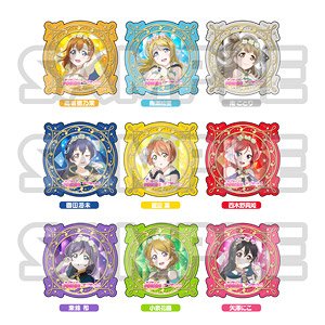 Love Live! Trading Acrylic Badge Vol.1 (Set of 9) (Anime Toy)