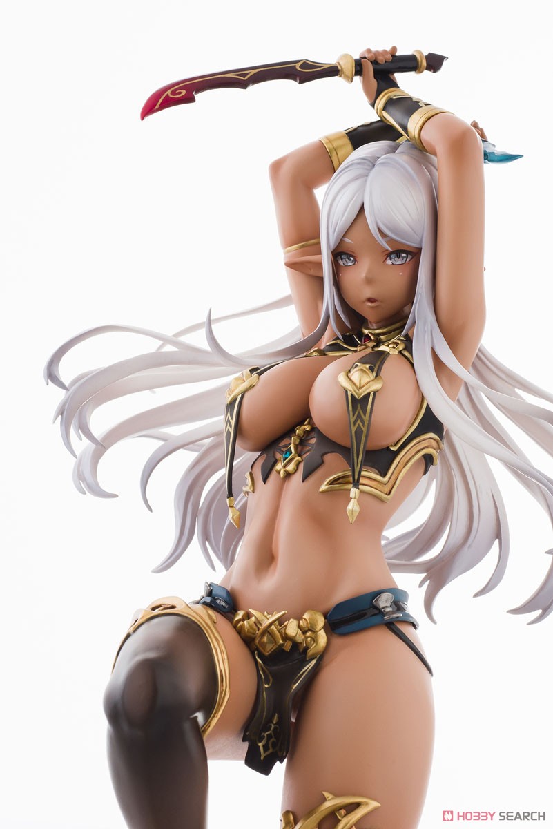 Caress of Venus: 方天戟 Figure Collection ダークエルフ シェリー・エオニウム (フィギュア) 商品画像3