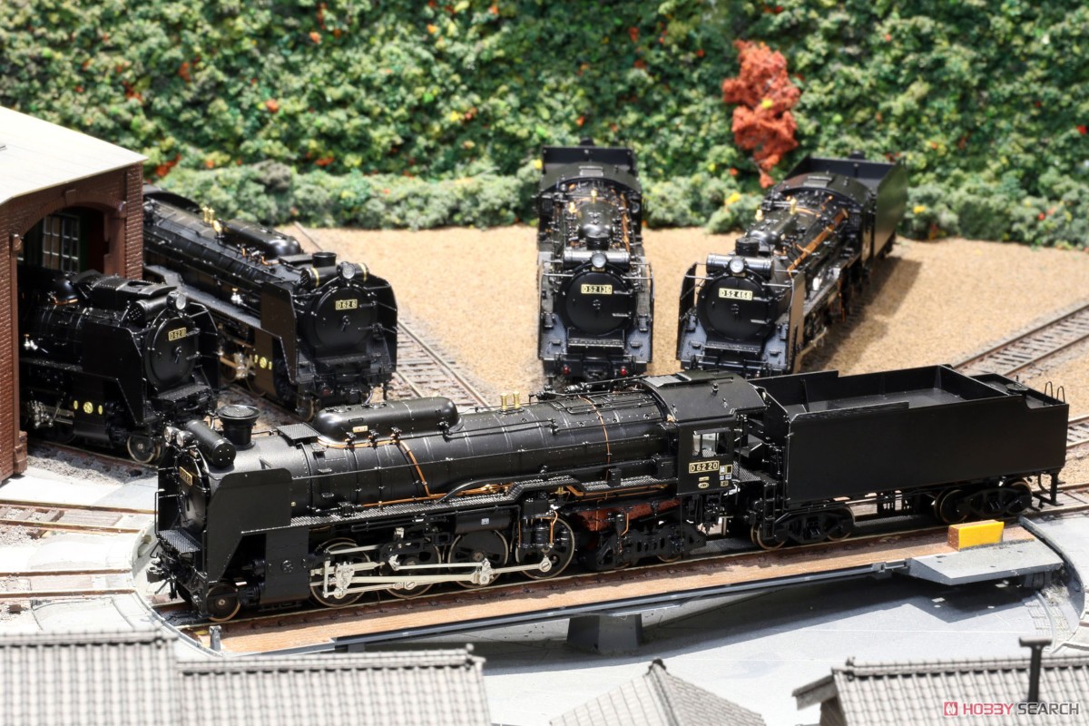 16番(HO) D62 東海道時代 (集煙装置付き) (真鍮製) (塗装済み完成品) (鉄道模型) その他の画像1