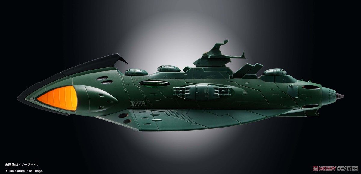 超合金魂 GX-89 ガミラス航宙装甲艦 (完成品) 商品画像7