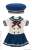 Picco D Gymnasium Sailor One-piece Set (Navy x Off-white) (Fashion Doll) Item picture1