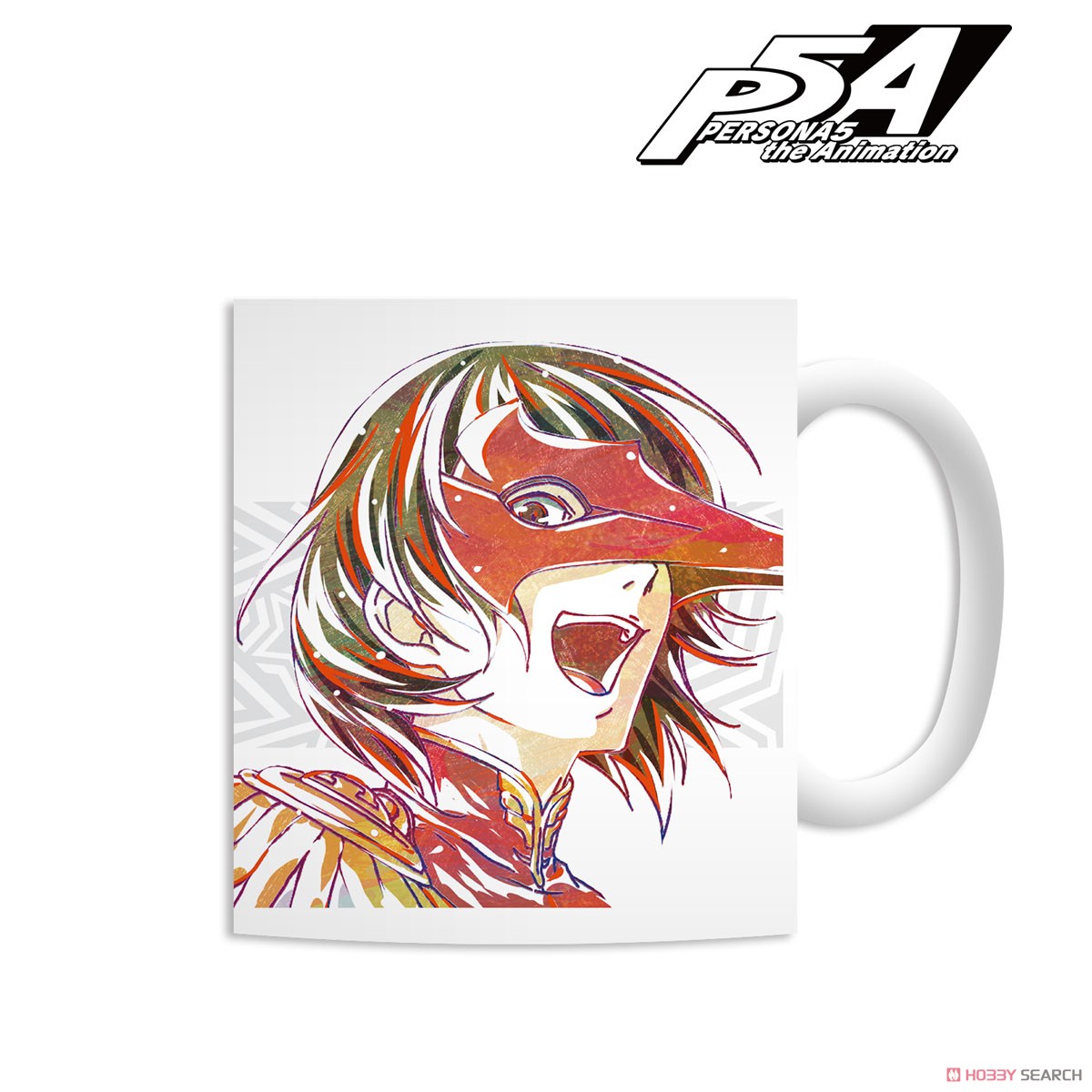 Persona 5 the Animation Crow Ani-Art Mug Cup (Anime Toy) Item picture1