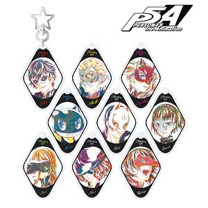 Persona5 the Animation Trading Ani-Art Acrylic Key Ring Vol.2 (Set of 9) (Anime Toy)