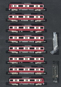 Keikyu Type New 1000 (2nd Edition, 1033 Formation with SR Antenna) Eight Car Formation Set (w/Motor) (8-Car Set) (Model Train)