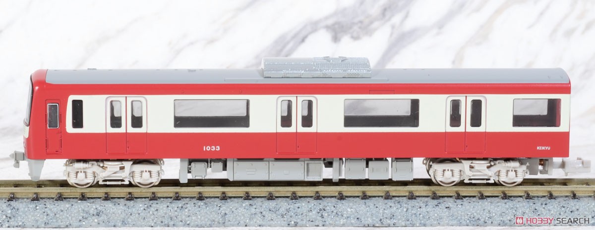 Keikyu Type New 1000 (2nd Edition, 1033 Formation with SR Antenna) Eight Car Formation Set (w/Motor) (8-Car Set) (Model Train) Item picture2