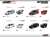 三菱 ランサー GSR EVOIII ブラック 交換用ホイールセット、デカール付 (ミニカー) その他の画像1