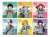 My Hero Academia Mini Colored Paper Collection / Music (Set of 6) (Anime Toy) Item picture1