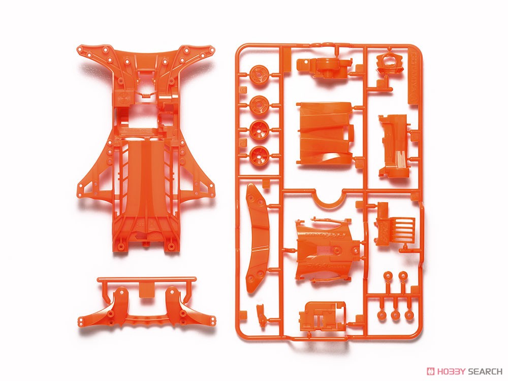 FM-A 蛍光カラーシャーシセット (オレンジ) (ミニ四駆) 商品画像1