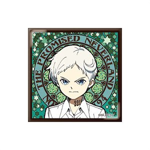 約束のネバーランド アールヌーボーシリーズ スクエア缶バッジ vol.2 ノーマン B (キャラクターグッズ)