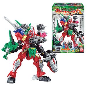 ミニプラ 騎士竜合体シリーズ02 Re キシリュウオーファイブナイツ＆ディメボルケーノ (8個セット) (食玩)