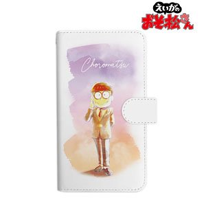 Osomatsu-san the Movie Choromatsu Ani-Art Notebook Type Smart Phone Case (M Size) (Anime Toy)