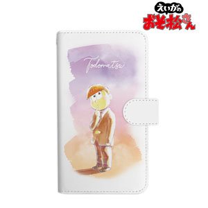 Osomatsu-san the Movie Todomatsu Ani-Art Notebook Type Smart Phone Case (M Size) (Anime Toy)