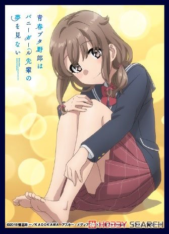 Klockworx Sleeve Collection Vol.30 Rascal Does Not Dream of Bunny Girl Kaede Azusagawa (Card Sleeve) Item picture1
