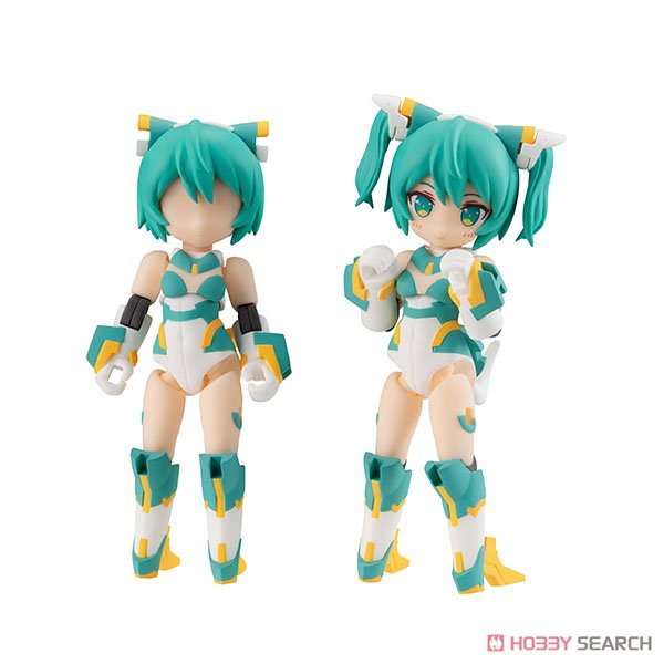 Desktop Army B-121s Sylphy II Series (Set of 4) (PVC Figure) Item picture8