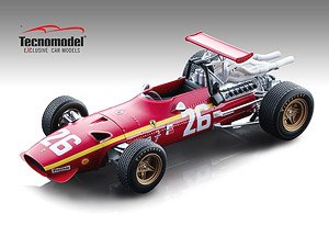 フェラーリ 312F1/68 フランスGP 1968 #26 Jacky Ickx 優勝車 (ミニカー)