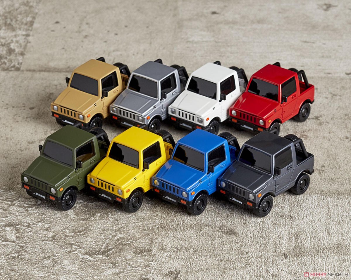 miniQ Suzuki Deformation Car [Jimny] (Set of 8) (Shokugan) Item picture1
